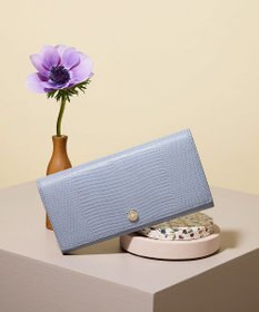 TOPKAPI 【TOPKAPI】イタリアンレザー リザード型押し 長財布 LUCIA ルチア