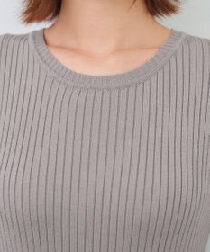 Tiaclasse 【2点セット・洗える】細ケーブルニットトップス＆ニットワンピース