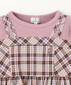 組曲 KIDS 【90-100㎝】ビスチェック トップス