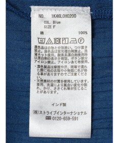 earth music&ecology 綿クレープワンピース（無地）