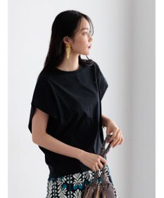Te chichi 【接触冷感/遮熱/吸水速乾】ショルダータックドルマンTシャツ