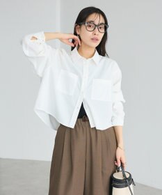 CRAFT STANDARD BOUTIQUE クロップドレングスシャツ
