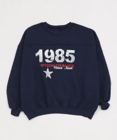 WEGO 1985ロゴビッグスウェット