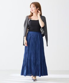 UNFILO ワッシャープリーツスカート