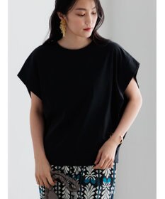 Te chichi 【接触冷感/遮熱/吸水速乾】ショルダータックドルマンTシャツ