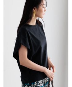 Te chichi 【接触冷感/遮熱/吸水速乾】ショルダータックドルマンTシャツ