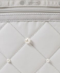 LeSportsac MINI N/S TOTE W/ PEARLS/ミストグレーパール