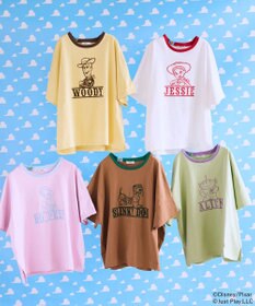 earth music&ecology 【予約】リンガーTシャツ/TOY STORY