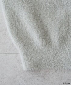 earth music&ecology 【予約】Disney/ポイントミッキーラメシャギーカーデ