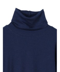 earth music&ecology ＴＲウールブレンドタートルネックプルオーバー