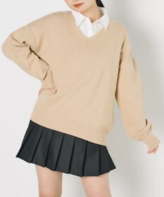 WEGO 【SCHOOL ITEM】ニットプルオーバー