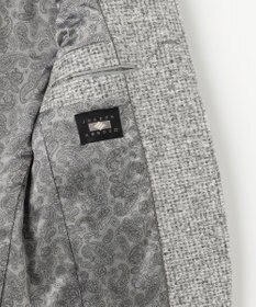 JOSEPH ABBOUD 【イタリア素材/軽量/ストレッチ】スライバー千鳥 ジャケット