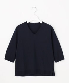 J.PRESS LADIES S 【2WAY・シーンレスに活躍】SCARF KNIT Vネック ニット