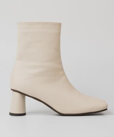 BONTRE 【PRECIEUX JOUET/プレシュウジュエ】ワイドスクエアショートブーツ