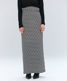 BEIGE， 【洗える】MODESTO / ジャージーストレッチIラインロングスカート Monotone