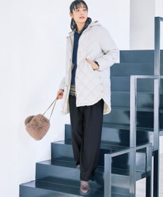 23区 【洗える】ブラッシュド ビエラチェック シャツ