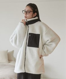 WEGO 【ユニセックス着用ITEM/SMLサイズ展開】ボアブルゾン