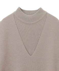 earth music&ecology Ｓｅｔ２点ハイネックプルオーバー＋ニットワンピース