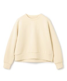UNFILO L 【WEB限定】BEAUTY FORM JERSEY サイドZIP クロップドプルオーバー