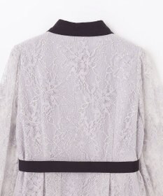 GRACE CONTINENTAL レーススパンコールワンピース