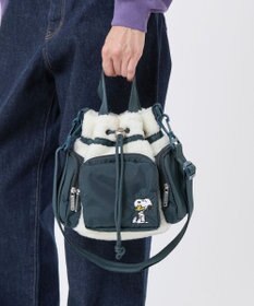 LeSportsac CONV DRAWSTRING CRSSBDY/ウォームハグコンバーティブルクロスボディ