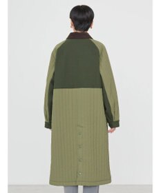 AMERICAN HOLIC キルポカ異素材Ｍｉｘロングコート