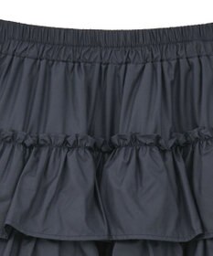 Green Parks ・ＳＵＧＡＲ　ＳＰＯＯＮ　レザーライクティアードスカー