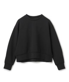 UNFILO L 【WEB限定】BEAUTY FORM JERSEY サイドZIP クロップドプルオーバー