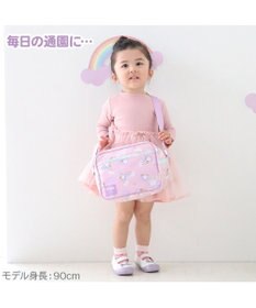 Mother garden 【2/15(日)で販売終了】 マザーガーデン MOLANG モラン 子供用 ショルダーバッグ 虹柄 通園バッグ