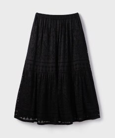 GRACE CONTINENTAL レースティアードスカート
