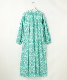 自由区 S ダマスクプリントエンブロイダリー ワンピース