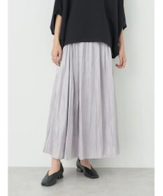 earth music&ecology シャイニーギャザースカート