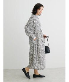 Green Parks ２ｗａｙ小花柄ギャザーシャツワンピース