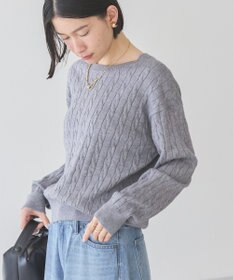 AMERICAN HOLIC バイパチケーブルニットプルオーバー