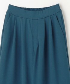 ANY 【ウエストゴム】２タックジョーゼットワイドパンツ