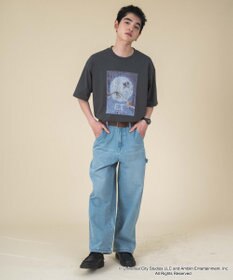 WEGO 【新柄追加/E.T/ユニセックス着用ITEM/SMLサイズ展開】E．T．グラフィックT（S）