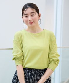 ANY シア―ラウンドネックTシャツ