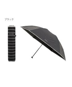 MOONBAT 【大きめ】マッキントッシュ フィロソフィー 晴雨兼用日傘 折りたたみ傘 ボーダー／遮光 遮熱 UV