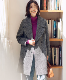 組曲 S ウールカシミヤミックス ロールネックニット