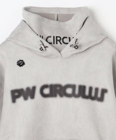 PW CIRCULUS 2025 NEW！【手洗い洗濯可】【WOMEN】キャットグラフィック スエードライク デタッチャブルフーディ ゴルフウェア レディース