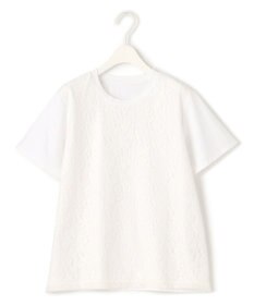 ICB 【洗える】レースコンビジャージー プルオーバー