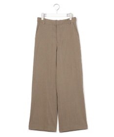 23区 【CanCam・CLASSY.掲載】リネンレーヨンストレッチ ワイドパンツ