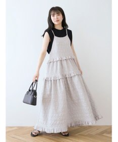 Green Parks ・Ｐｅｔｉｔ　Ｆｌｅｕｒフラワージャカードキャミワンピ