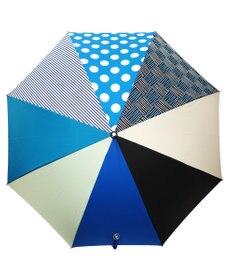 +RING レディース向け プラスリング 長傘60cm BLU T1279