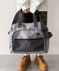 WEGO 【ユニセックス着用ITEM】2way拡張ボストンバッグ