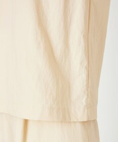 NAVE 【ReNAVE・洗える/撥水加工/接触冷感/UVケア/セットアップ】ナイロンタスラン ノースリブラウス