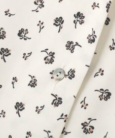 YECCA VECCA 2wayボリューム袖花柄ブラウス