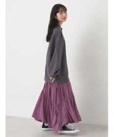 earth music&ecology スタンドｚｉｐダンボールチュニック