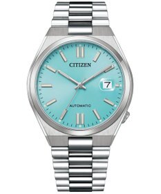 CITIZEN 【“TSUYOSA”Collection】スポーティなケース形状と腕なじみの良い3列バンドで付け心地の良さにもこだわったメカニカルウオッチ