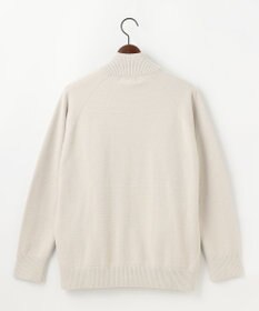 JOSEPH ABBOUD MOUNTAIN 【軽量/ソフト】ニットフリース スタンド ジップ ニット